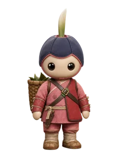 Anczi — costume of the florist project