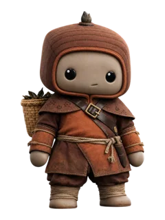 Ugolek — costume of the puerh project