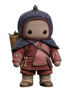 Ugolek — costume of the worldtea project